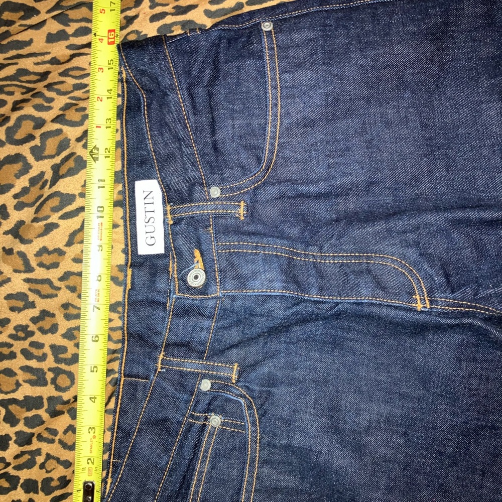 Gustin Dark Blue Straight Men Jeans - Picture 14 of 15